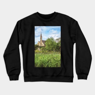 The Church At Clifton Hampden Oxfordshire Crewneck Sweatshirt